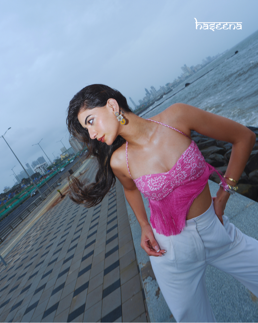 Haseena wearing Haseena by Ashna