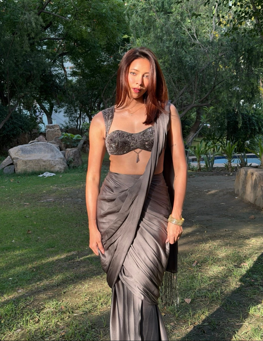 Haseena wearing Haseena by Ashna