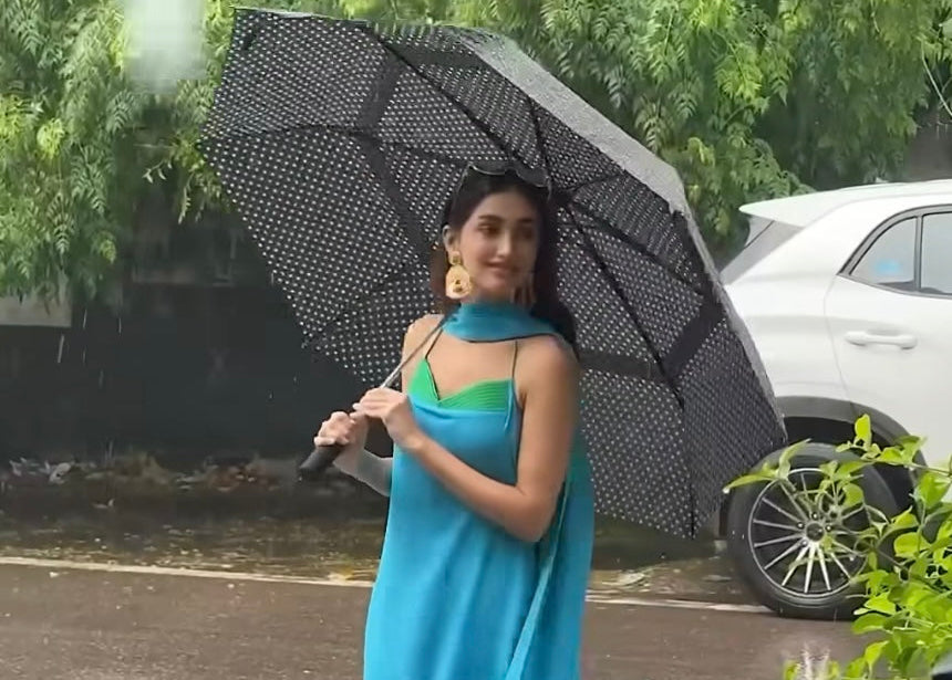 Haseena wearing Haseena by Ashna
