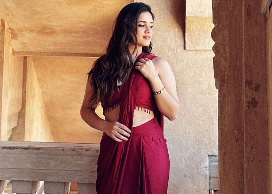Haseena wearing Haseena by Ashna