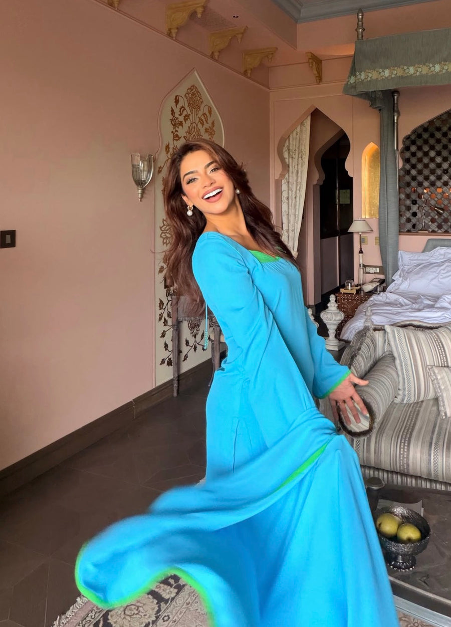 Haseena wearing Haseena by Ashna