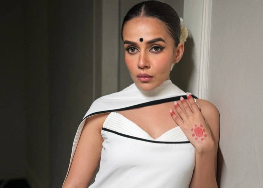 Haseena wearing Haseena by Ashna