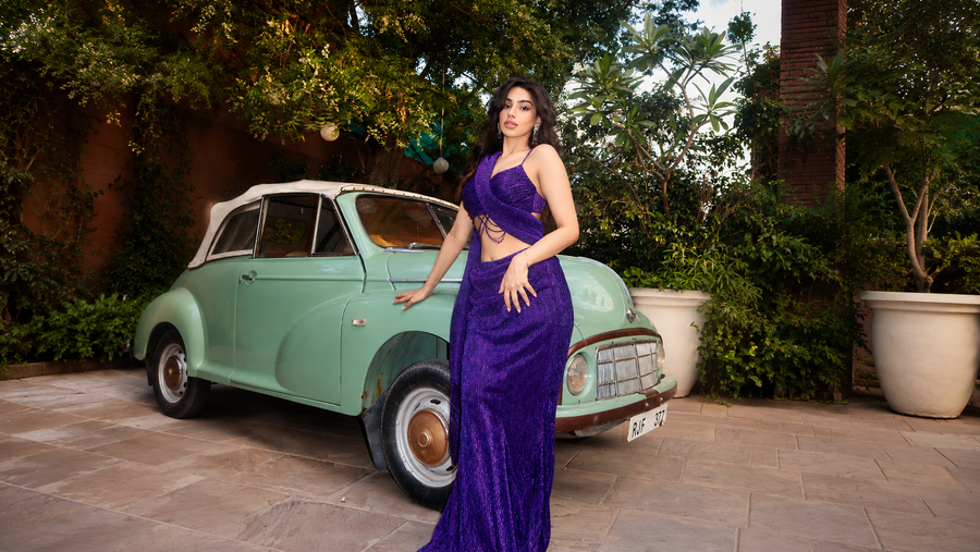 Haseena wearing Haseena by Ashna
